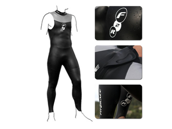 The Fit2Race Sockeye suit costs $300 with sleeves; $200 without, at f2r.com.