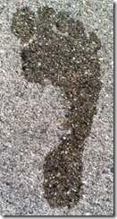 wet footprint test