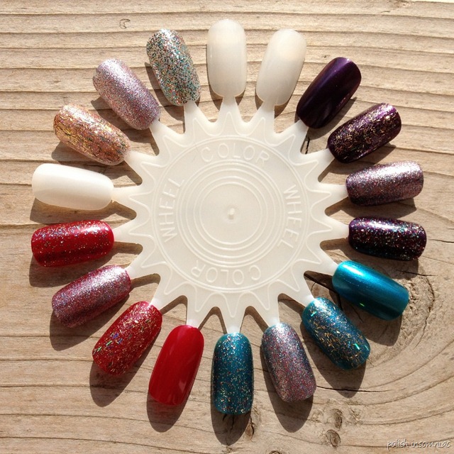 Nicole by OPI Khardashian Kolors Holiday Glitter and Shimmer 2 Nicole by OPI Khardashian Kolors Holiday Glitter and Shimmer 2