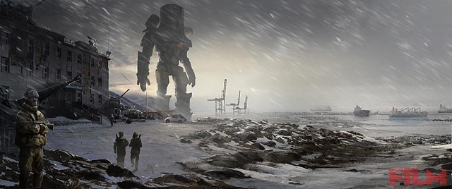 Pacific Rim Concept Art Reveals a Russian Jaeger and Skull Temple 01