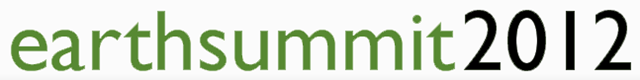 Earth Summit 2012 logo. earthsummit2012.org