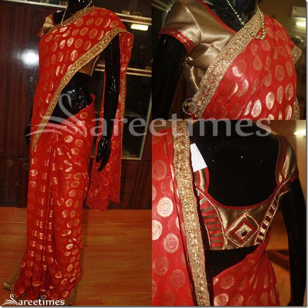 Red_Light_Weght_Saree