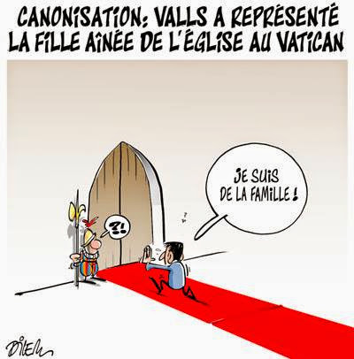 Constitution : Valls a représenté la fille aînée de l’église au Vatican