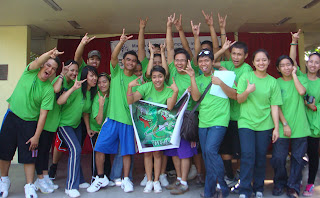 Green Team On Stage