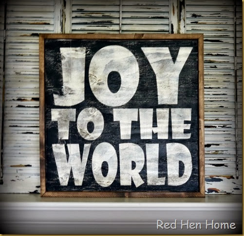 Red Hen Home Joy to the World