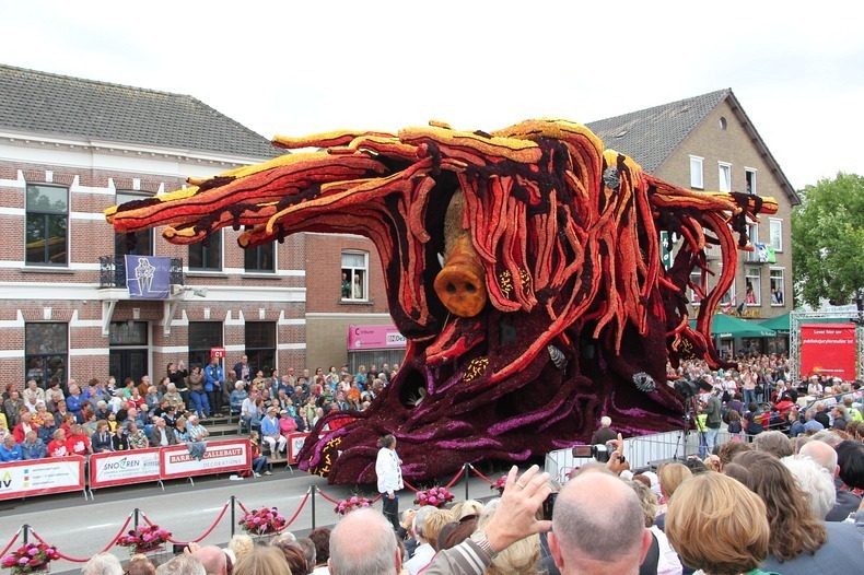 Lễ hội hoa ở Hòa Lan Bloemencorso-zundert-132