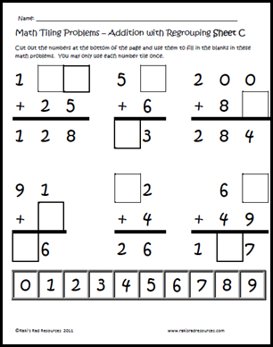 Centers are not one size fit all!  All instruction should be differentiated to meet the needs of students, including math and literacy centers.  Stop by Raki's Rad Resources for ideas and resources - tiling puzzles