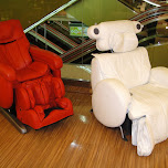 comfortable chairs in Hiroshima, Japan 