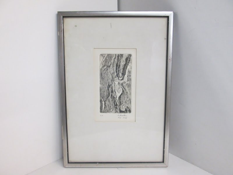 M. Bernstein Signed Etching