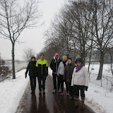 Wandeling maandagtrimgroep, 21-01-2013