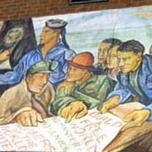 Pablo O’Higgins Mural Placed in Kane Hall