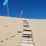 Tianshan - Ascension de la dune Ming Shashan