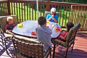 Patio set from grandparents