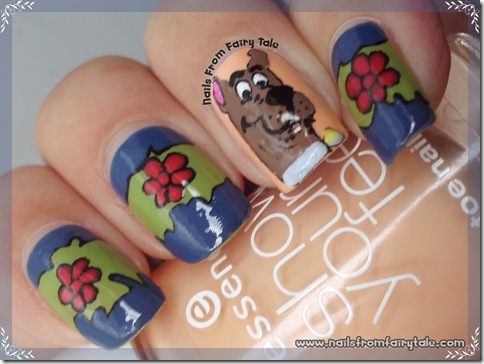 scooby doo nail art 3