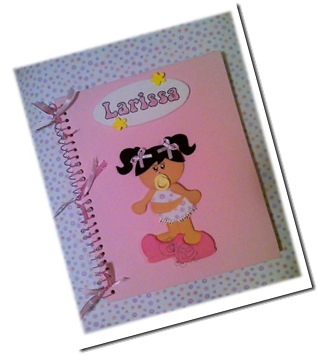 Caderno Maternidade em EVA Caderno