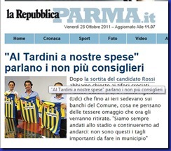 parma repubblica al tardini politici paghino