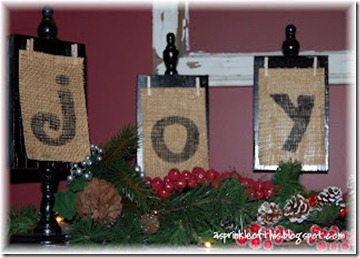 Christmas JOY {A Sprinkle of This . . . . A Dash of That} Christmas JOY {A Sprinkle of This . . . . A Dash of That}