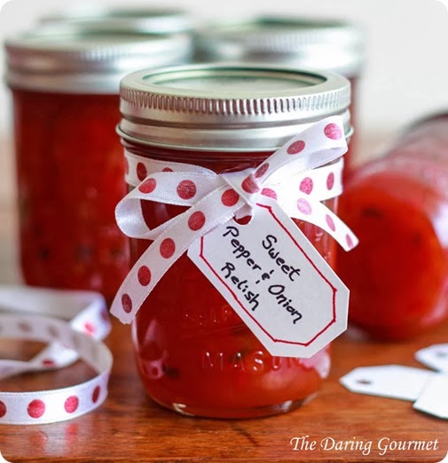 Sweet Pepper Relish from Daring Gourmet