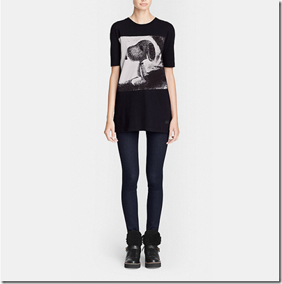 COACH X Peanuts snoopy t-shirt - USD 125 - black white 02