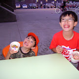 Goofballs with ice cream