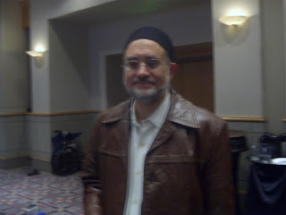 Dr. Ihsan Bagby (out of focus but never out of sight)