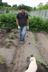 Wilmer - chill, dude!  Franny and I will plant the rest for you!
