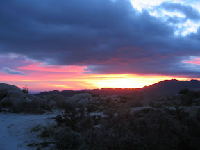 Desert sunrises are unsurpassed in their brilliance