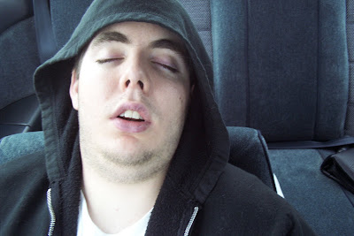 Steve Sleeps on the Road