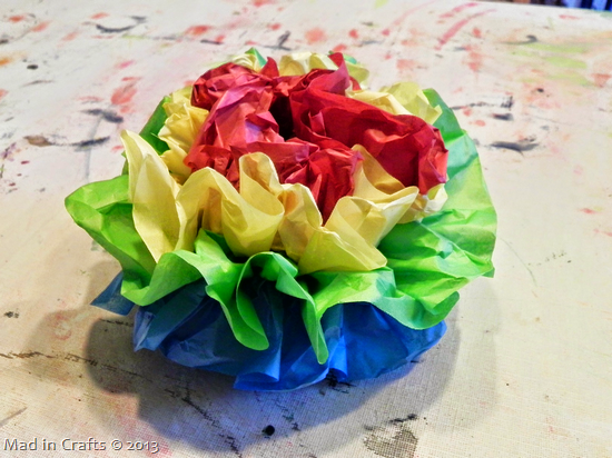 finished tissue pom finished tissue pom