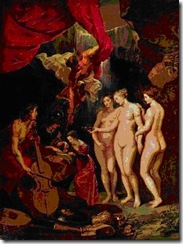 Rubens - A educação de Maria de Médicis” (terceiro quadro de  A vida de Maria de Médicis  (1621-1625)