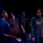The Chicago Landmark Project, co-coordinated by Brian Golden and Cassy Sanders. June 4 - July 11, 2011. (l to r) Sam Bailey, Arturo Soria, Andrew Raia. Photo Credit: Amanda Clifford