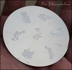 Stamping Schablone Plate TEDI m38