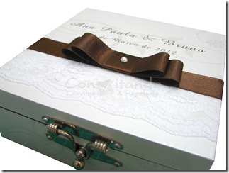 Caixa para doces com renda, Caixas para lembrança, Caixa para Padrinhos, Lembrança para Padrinhos