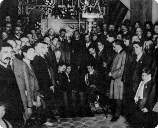 1913-02-09 Primer homenatge a Sant Boi
