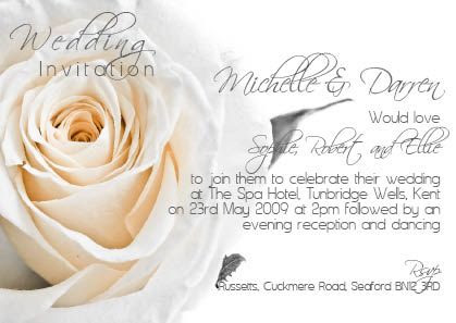 Flat Invitation