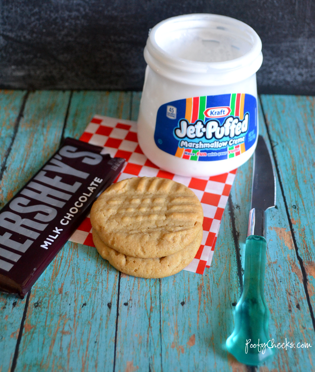 Peanut Butter Cookie S'mores