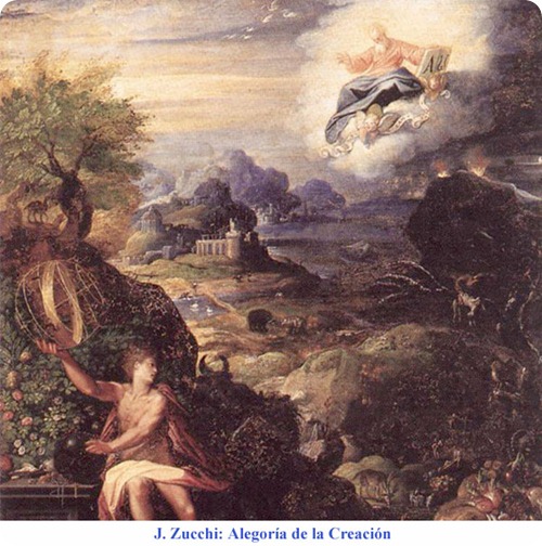 Alegoría de la Creación - Zucchi