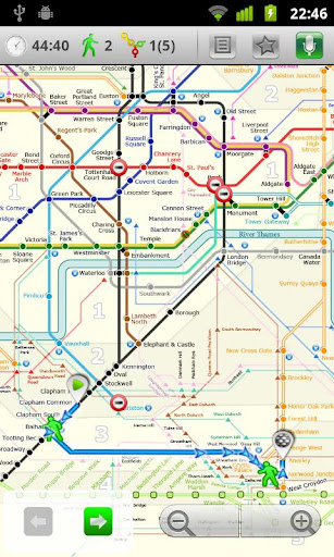 London tube + NR Metro 24