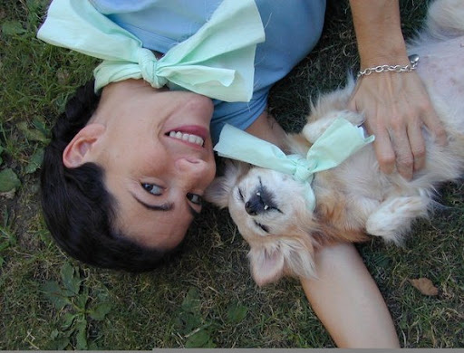 What a little love she was!  And those teeth... so much for a mama to love?!