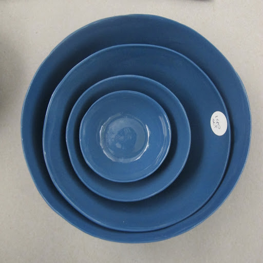 These dishes are also from Marcie, I really like the deep blue.