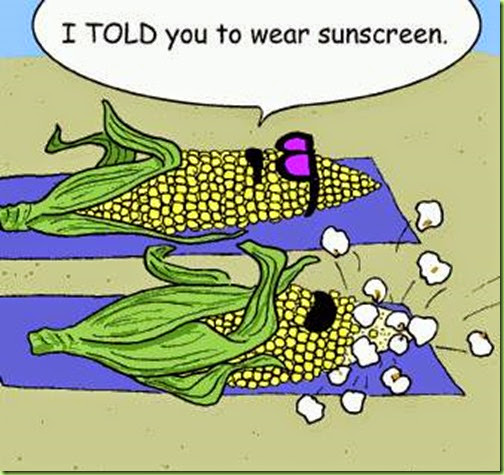 corn I told you sunscreen