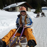 Schlitteln mit Sarah und Dani