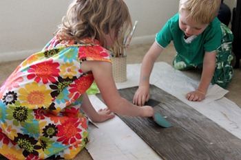 Sanding wood