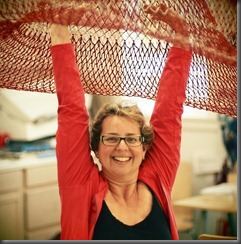 Janet_Echelman_With_Sculpture_Prototype Janet_Echelman_With_Sculpture_Prototype