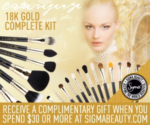 Extravaganza 29 Brushes Complete Kit 18k Gold Extravaganza 29 Brushes Complete Kit 18k Gold