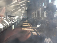 Inside the hydroelectric power plant