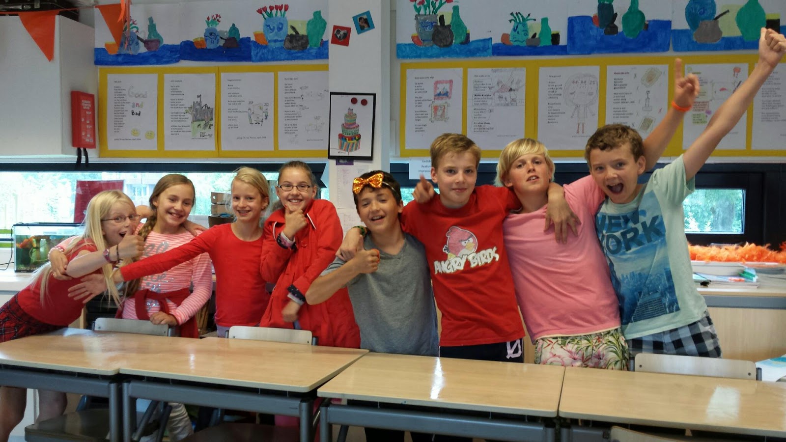 Juf yvonne nassauschool Keuken in gele