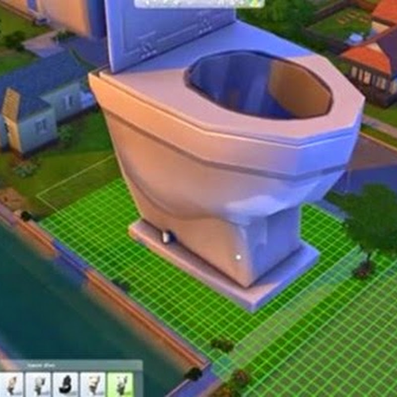 The Sims 4 Cheat sorgt für Riesentoiletten