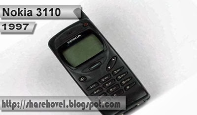 1997 - Nokia 3110_Evolusi Nokia Dari Masa ke Masa Selama 30 Tahun - Sejak Tahun 1984 Hingga 2013_by_sharehovel