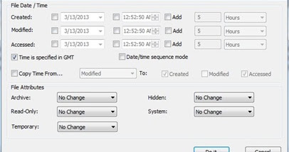 How to Change Modified Date & Created Date of Windows Files